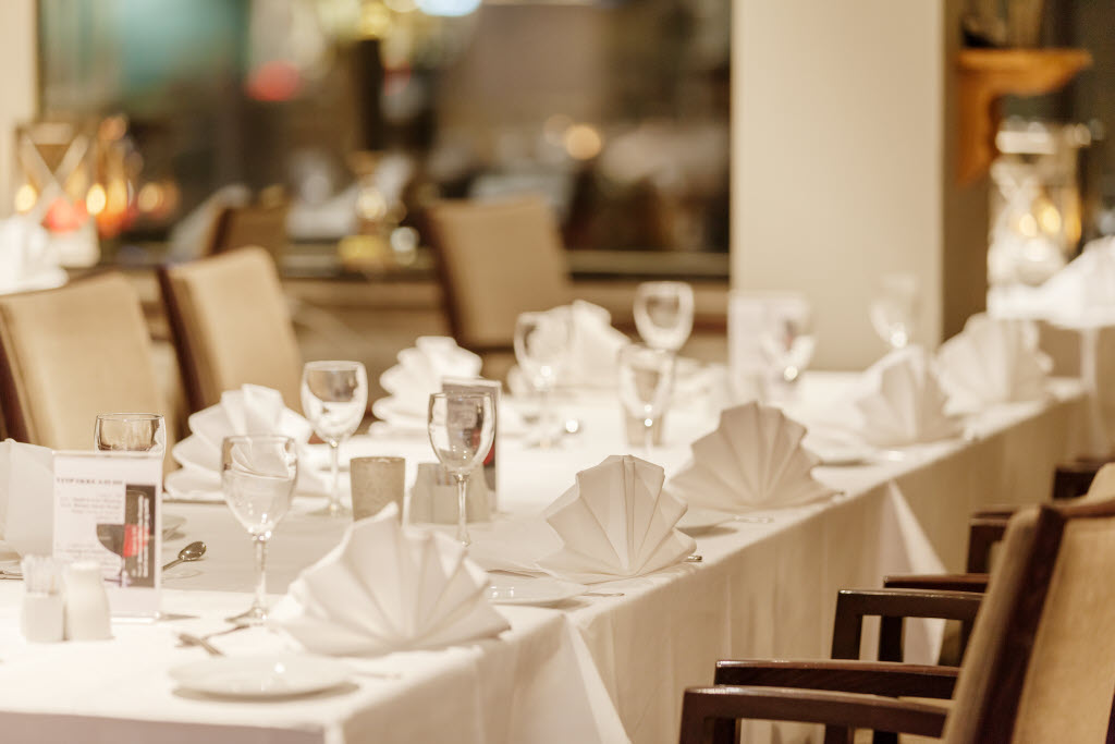 Photo by: Haakon Brox Scandic Sunnfjord Hotel & Spa, Forde, restaurant, table, detail